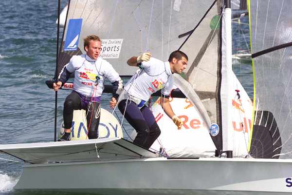 Skiff Sailing